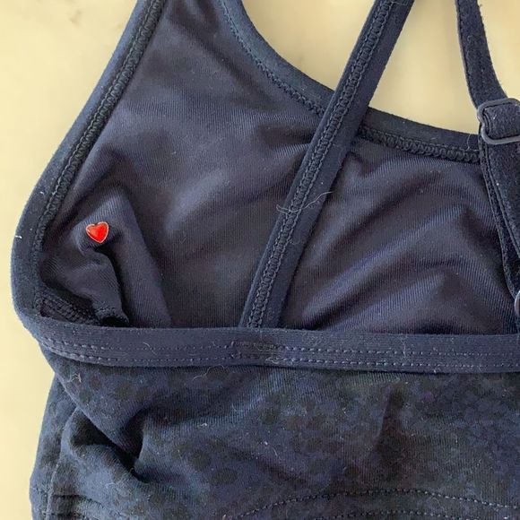 🌈 5/$25 Lorna Jane navy athletic sports bra - Picture 4 of 5